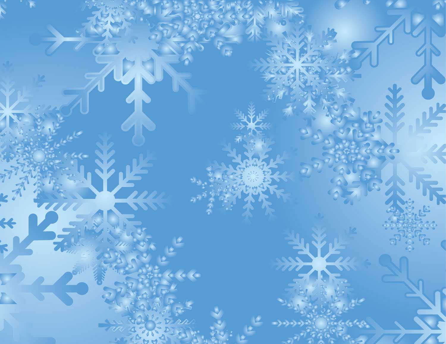 Blue Snowflake Quality Backgrounds For Powerpoint Templates Intended For Snow Powerpoint Template