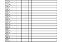 Bridge Score Sheet - 6 Free Templates In Pdf, Word, Excel in Bridge Score Card Template