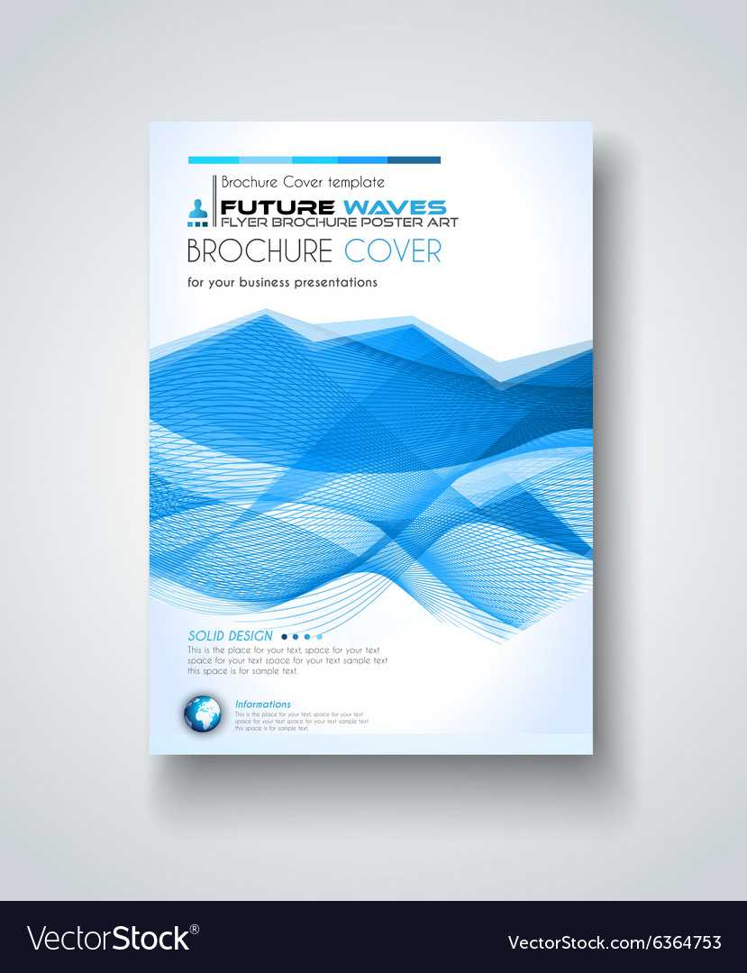 Brochure Template Flyer Design And Depliant Cover With Free Illustrator Brochure Templates Download