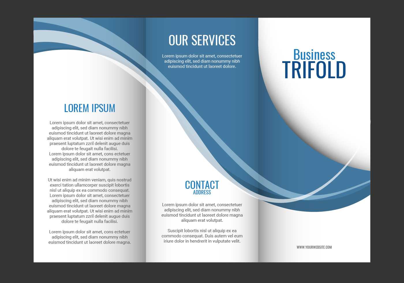 Brochure Template Free Vector Art - (80,383 Free Downloads) Intended For Fancy Brochure Templates
