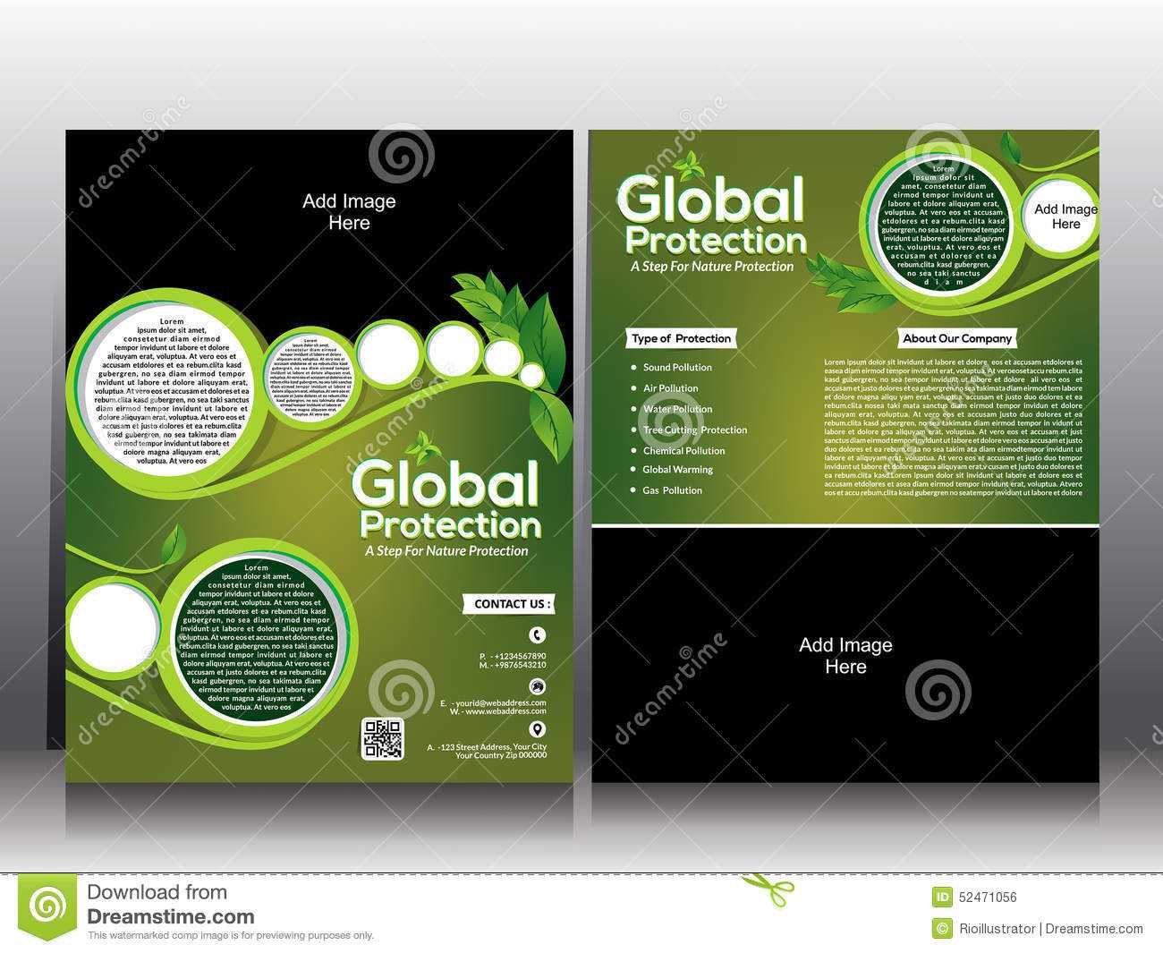 Brochure Template Illustrator Free Download | How To Design Intended For Brochure Template Illustrator Free Download