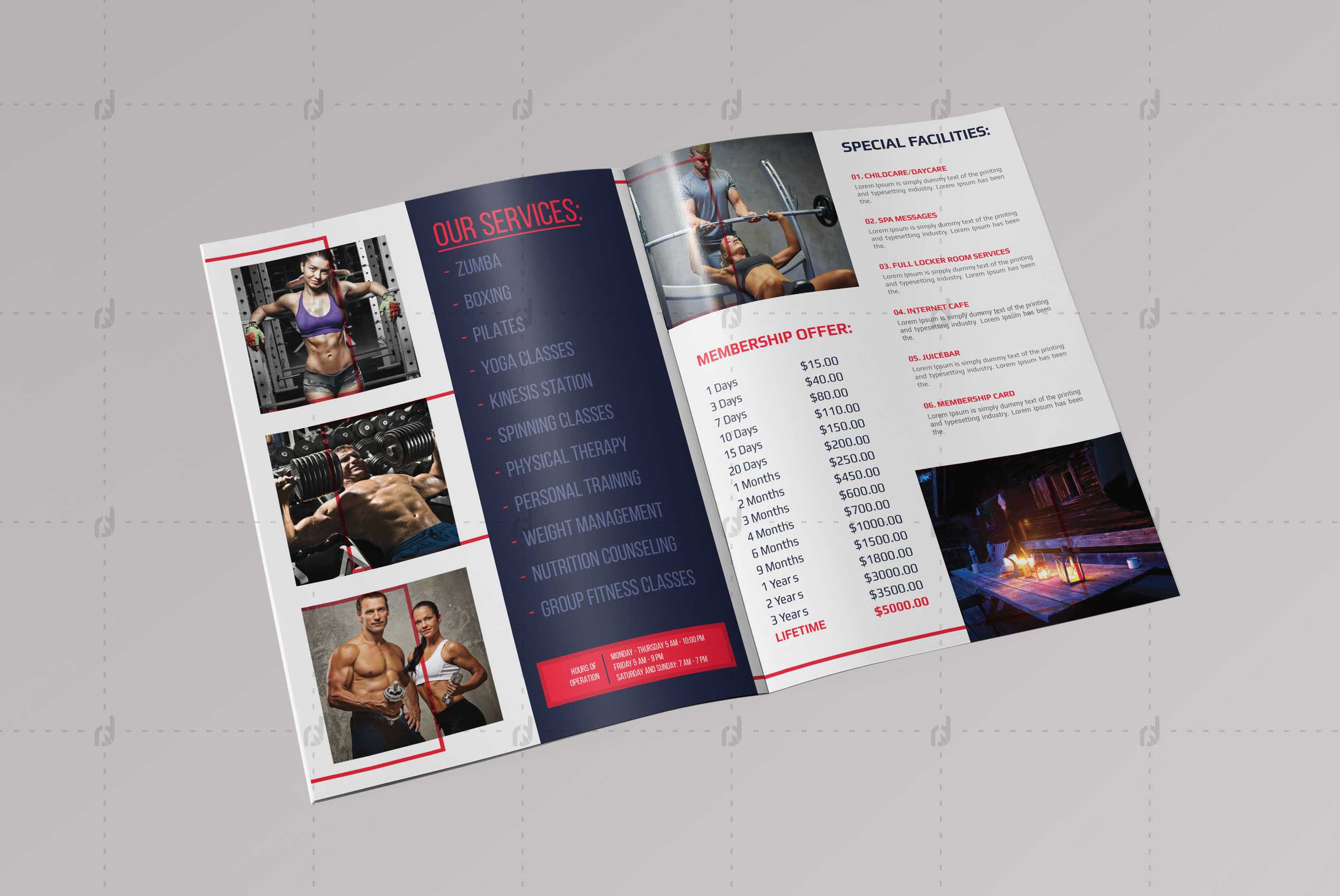 Brochure Template – Vsual Throughout Membership Brochure Template