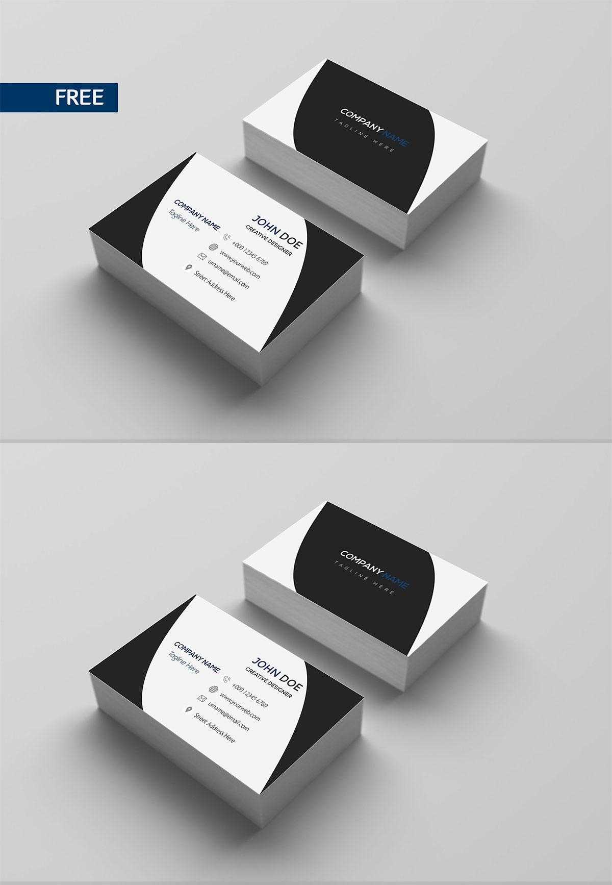 Business Card Maker – Free Business Card Templates Для Pertaining To Free Complimentary Card Templates
