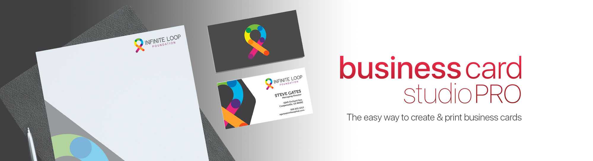 Business Card Studio Pro Softwaresummitsoft Regarding Kinkos Business Card Template