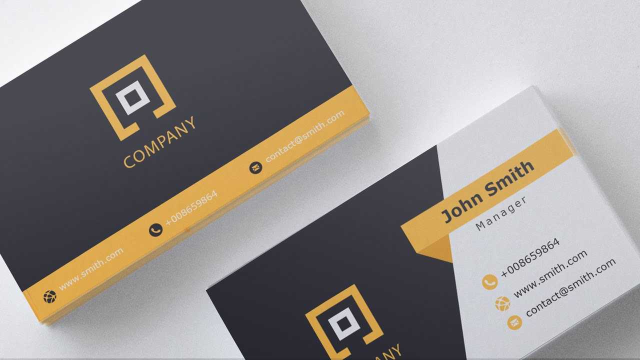 Business Card Template | Free Download | 1 | With Templates For Visiting Cards Free Downloads