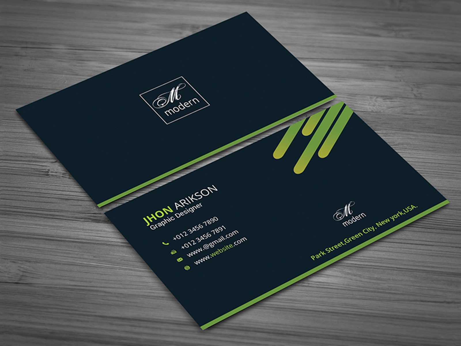 Business Card Templateakhtar Jahan On Dribbble Throughout Buisness Card Templates