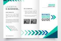 Business Tri Fold Brochure Template Design With throughout Tri Fold Brochure Template Illustrator