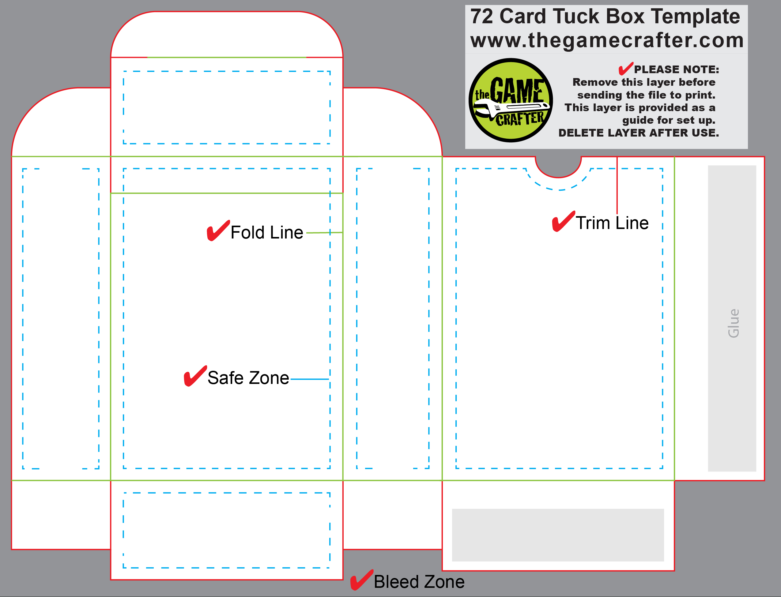 Card Box Template - Calep.midnightpig.co Inside Card Box Template Generator