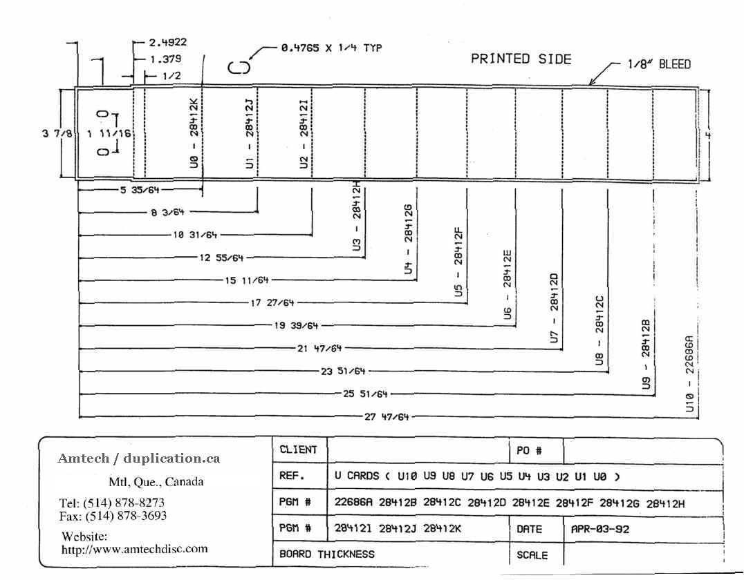 Cassette Insert Print Specs With Regard To Cassette J Card Template
