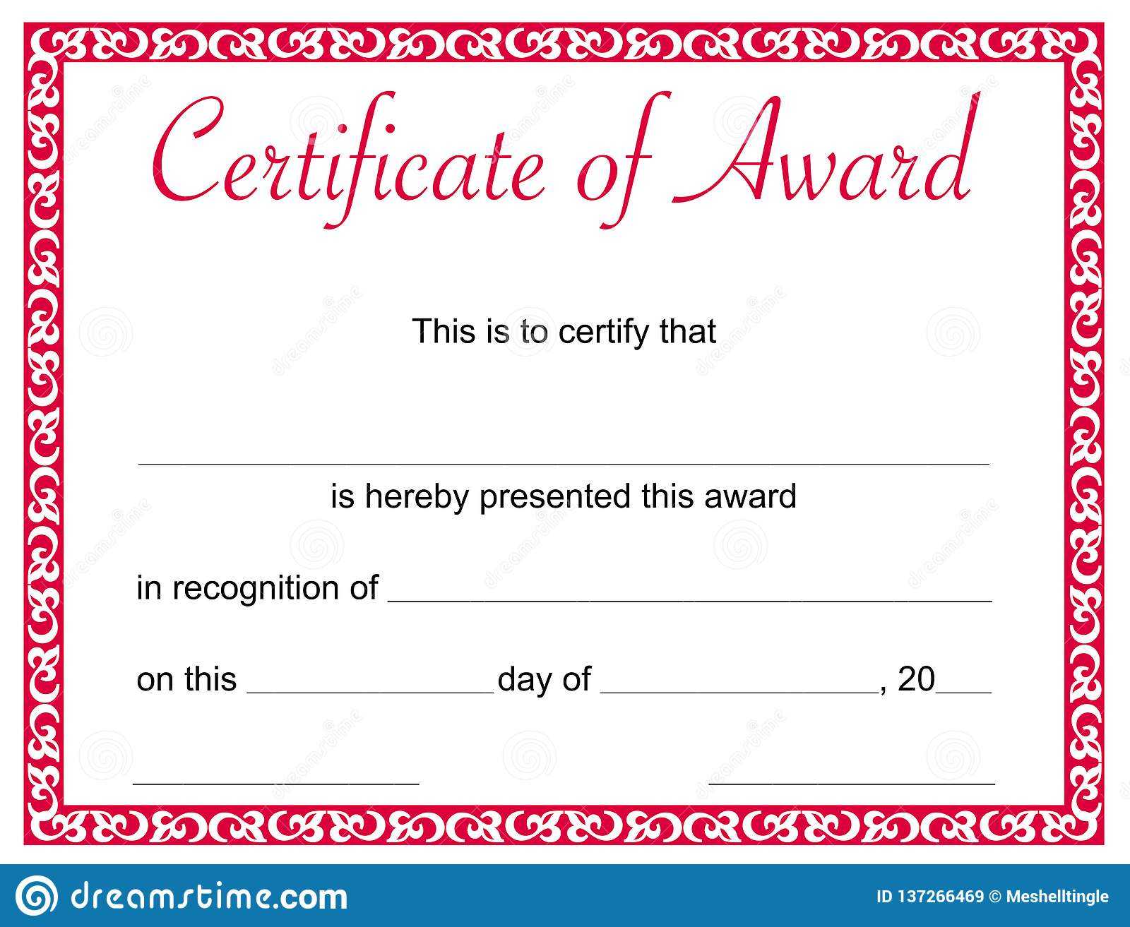 Certificate Award Sample – Calep.midnightpig.co With Student Of The Year Award Certificate Templates