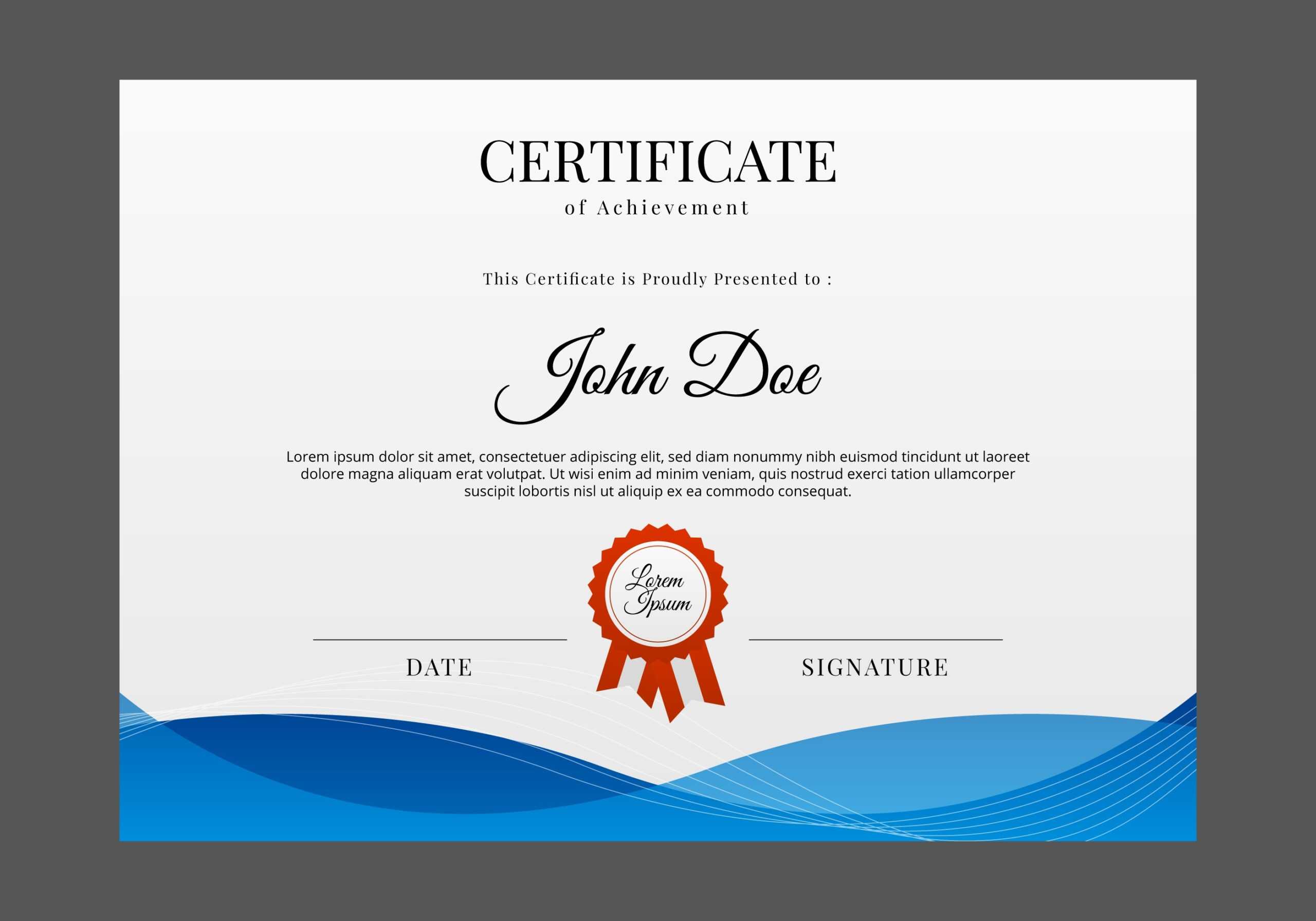 Certificate Design Free Vector Art – (10,170 Free Downloads Intended For Free Art Certificate Templates