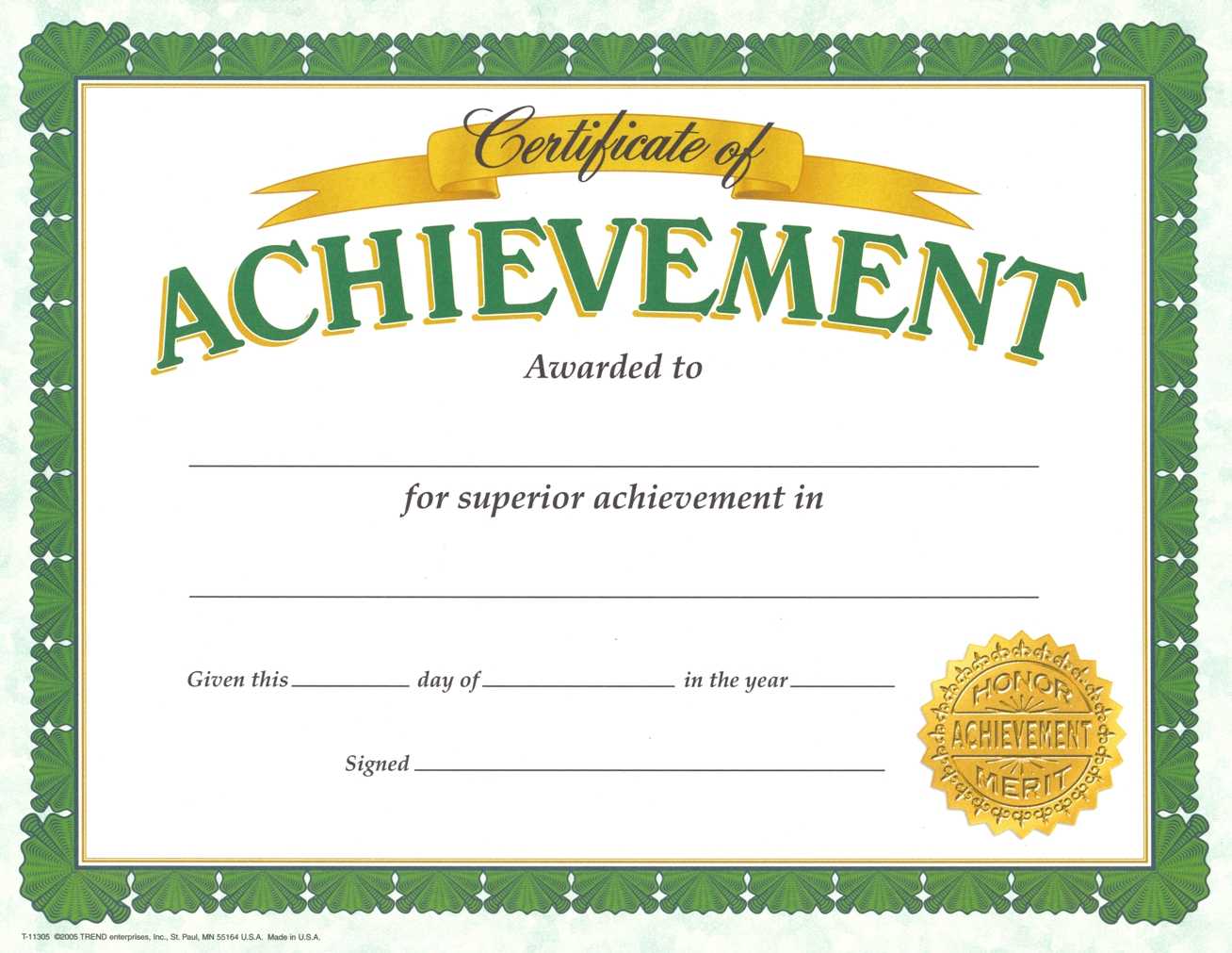 Certificate Of Achievement Template – Certificate Templates Within Certificate Of Achievement Army Template