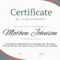 Certificate Of Achievement Template Design. Business Diploma.. For Free Training Completion Certificate Templates