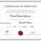 Certificate Of Adoption Template – Calep.midnightpig.co In Baby Doll Birth Certificate Template