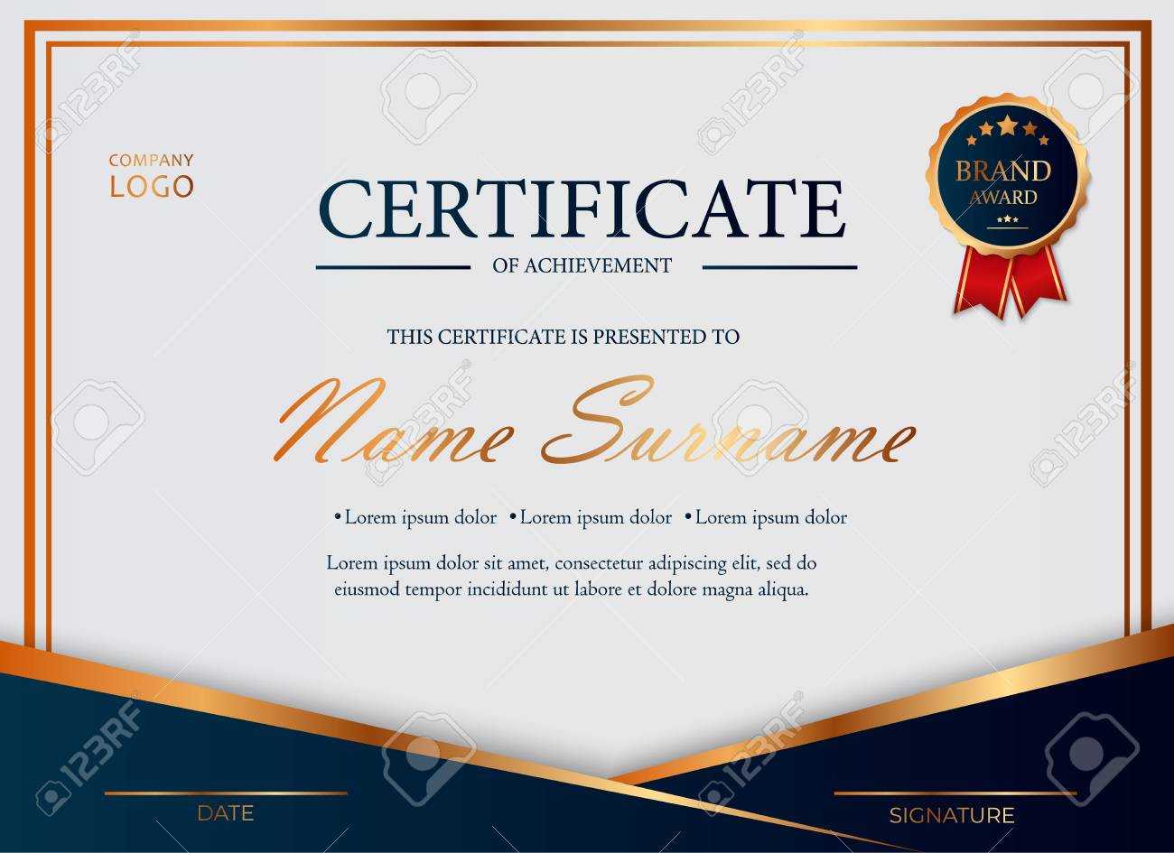Certificate Of Appreciation, Award Diploma Design Template. Certificate.. Intended For Award Certificate Design Template