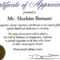 Certificate Of Appreciation Verbiage – Falep.midnightpig.co Pertaining To Army Certificate Of Achievement Template
