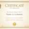 Certificate Or Diploma Retro Template – Download Free With Commemorative Certificate Template