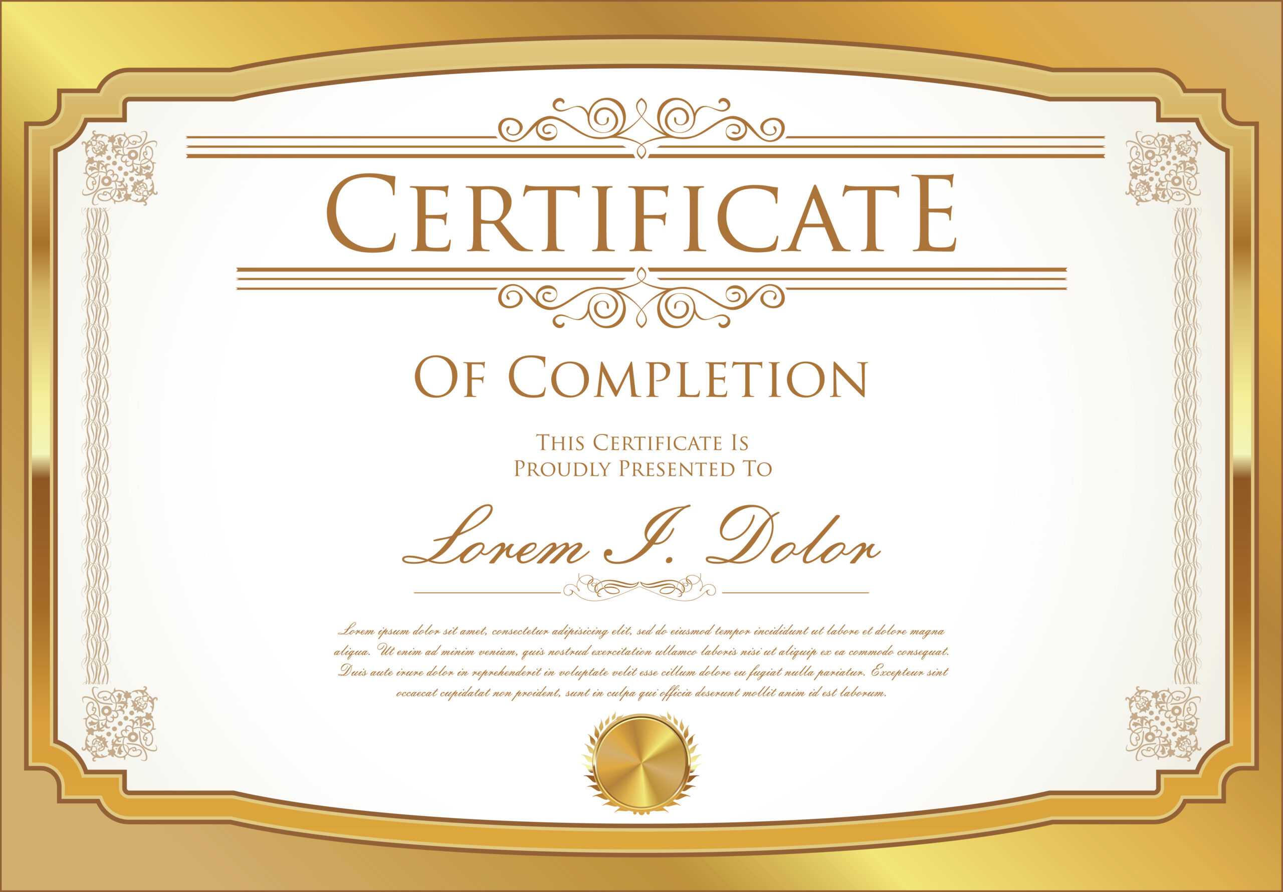 Certificate Template – Download Free Vectors, Clipart Regarding Commemorative Certificate Template