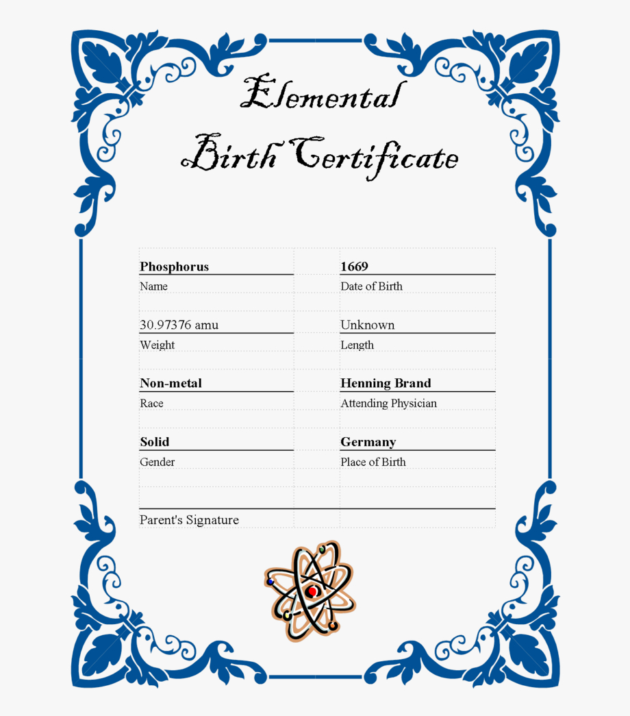 Certificate Template Png – Wedding Border Design Png Pertaining To Build A Bear Birth Certificate Template