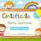 Certificate Template With Three Kids In Park – Download Free Inside Crossing The Line Certificate Template