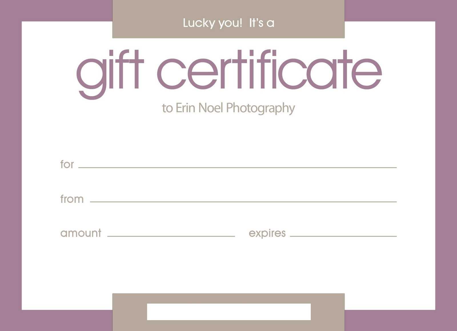 Certificates: Stylish Free Customizable Gift Certificate With Regard To Pages Certificate Templates