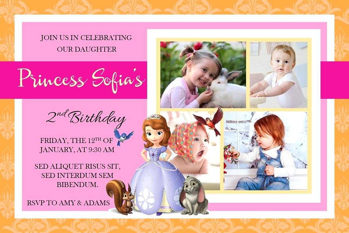 Child Dedication Invitation Card Template – Bestawnings Within First Birthday Invitation Card Template