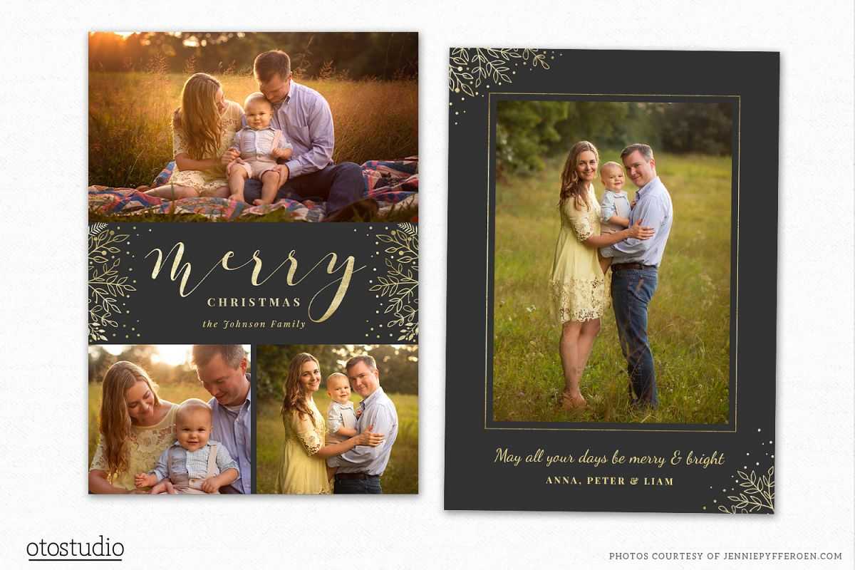 Christmas Card Template For Photographers Cc199 For Holiday Card Templates For Photographers