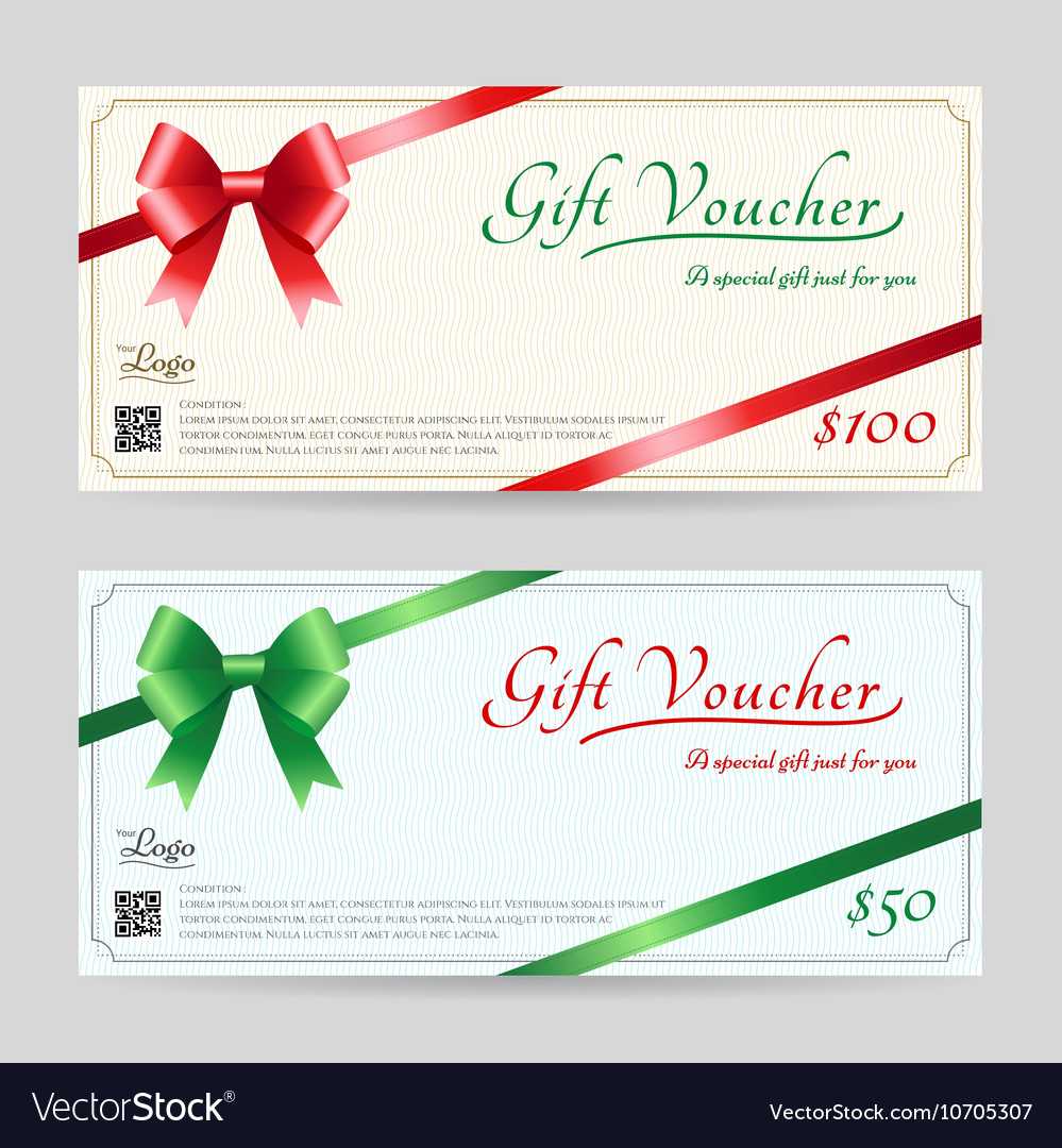 Christmas Gift Card Or Gift Voucher Template Pertaining To Present Card Template