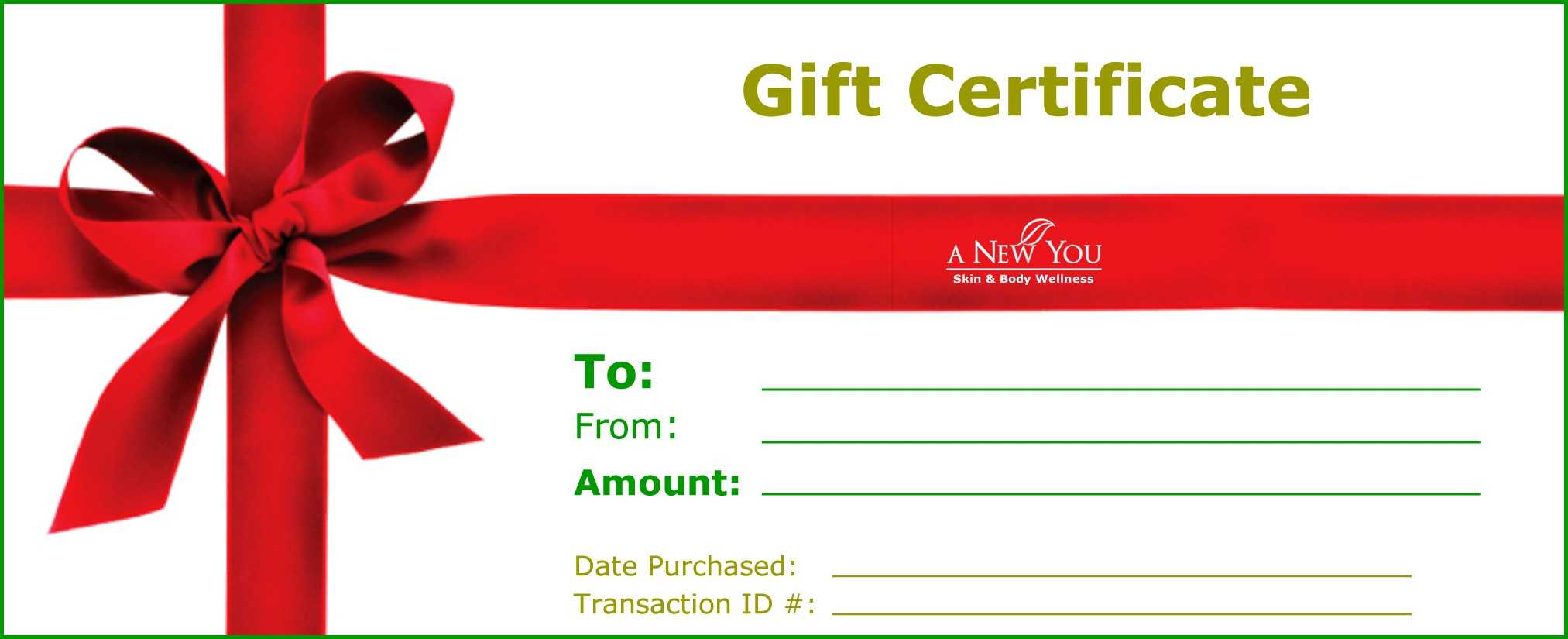Christmas Gift Certificate Clipart Regarding Free Christmas Gift Certificate Templates