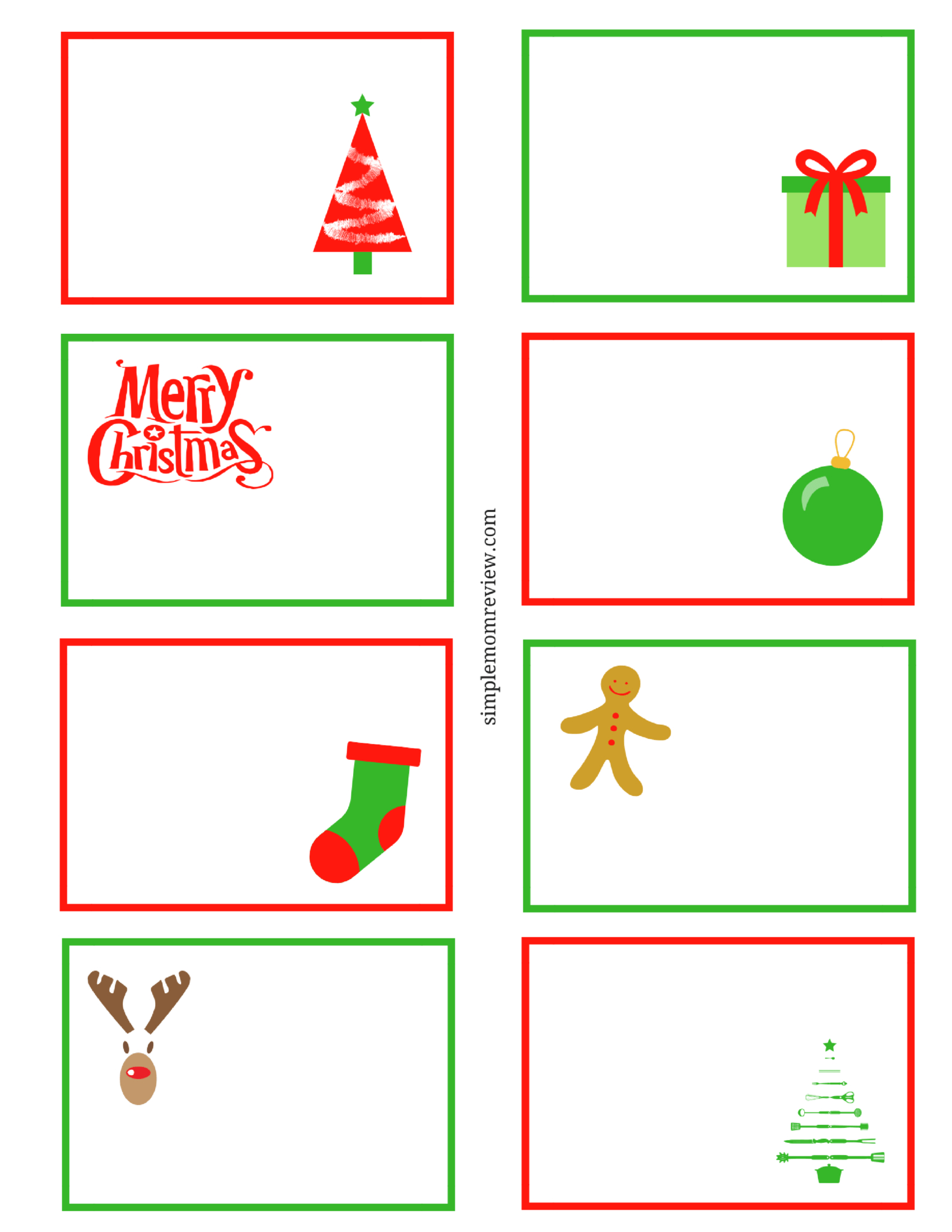 Christmas Note Card Template – Falep.midnightpig.co Regarding Christmas Note Card Templates