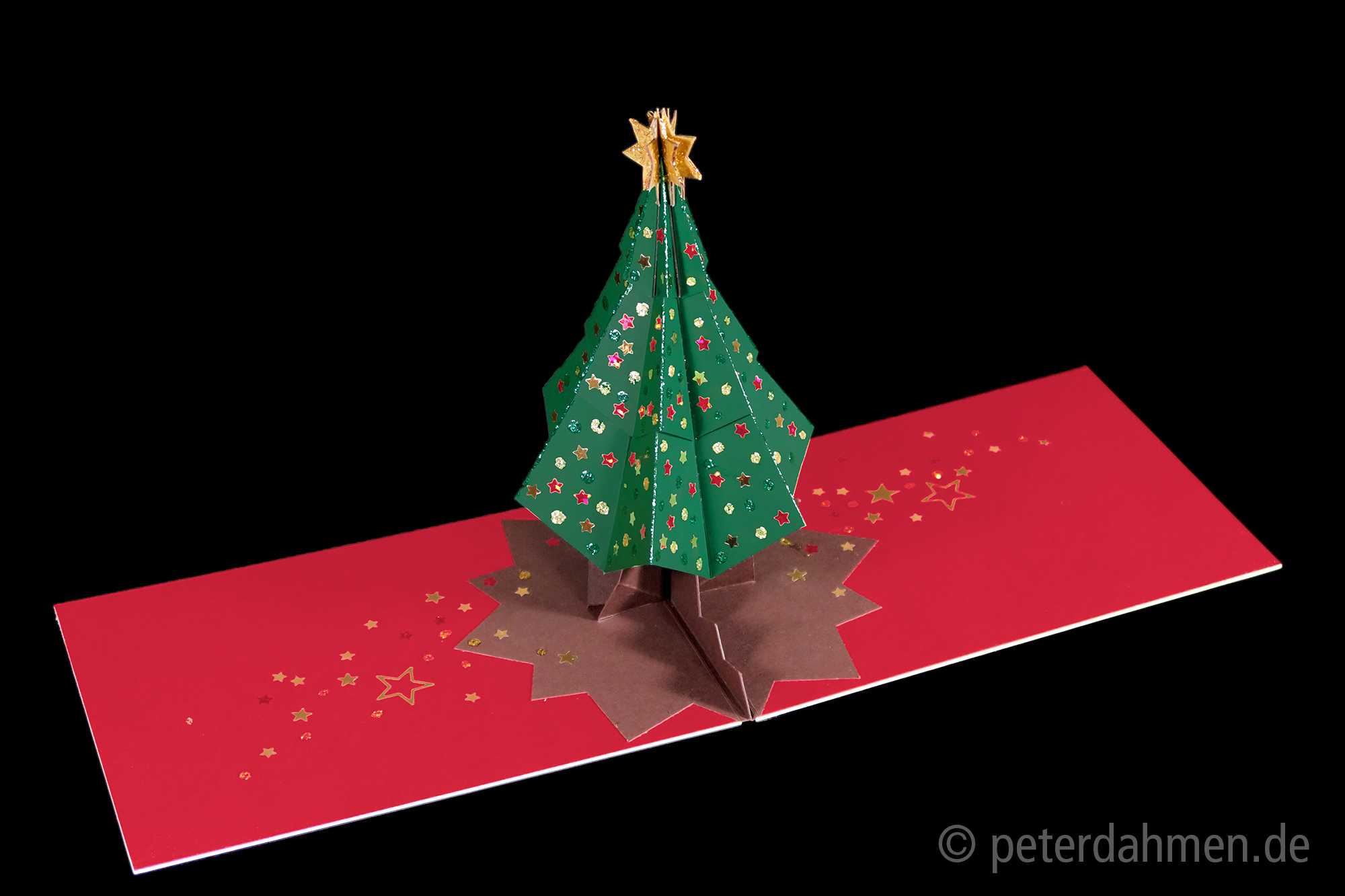 Christmas Tree – Peter Dahmen With Pop Up Tree Card Template