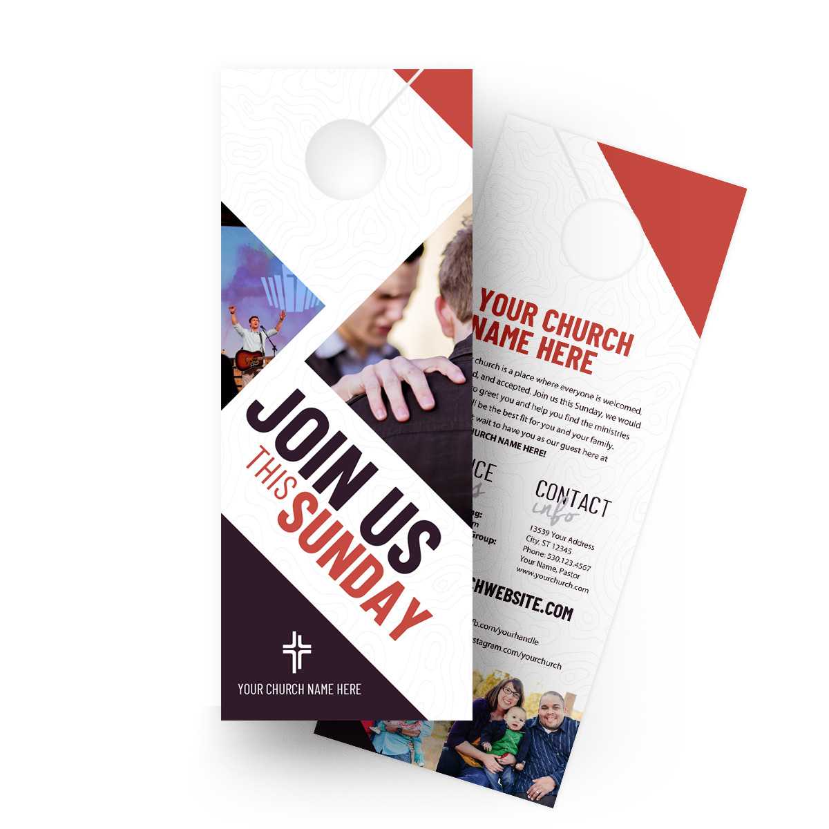 Church Invite Cards Template Business Professional Templates