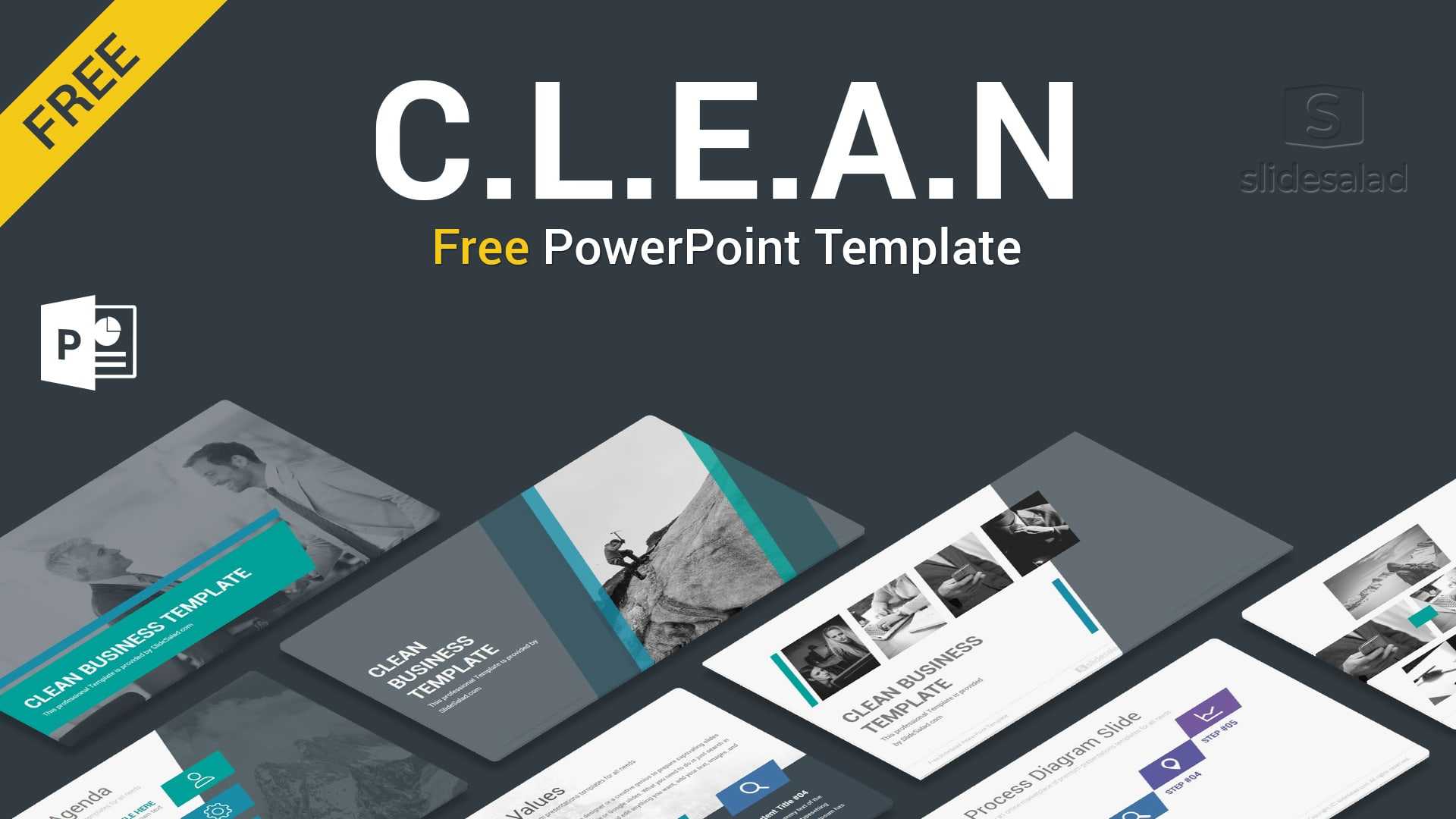 Clean Free Powerpoint Template – Free Download Pertaining To Powerpoint Slides Design Templates For Free