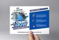 Cleaning Service Flyer Template In Psd, Ai &amp; Vector - Brandpacks throughout Cleaning Brochure Templates Free