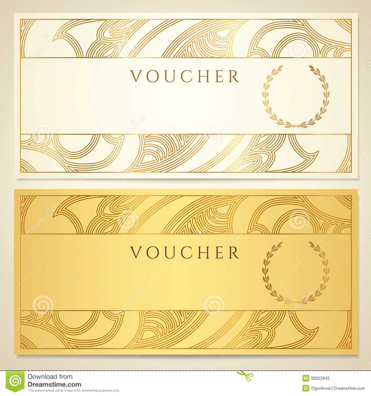 Clipart Gift Certificate Template Inside Dinner Certificate Template Free