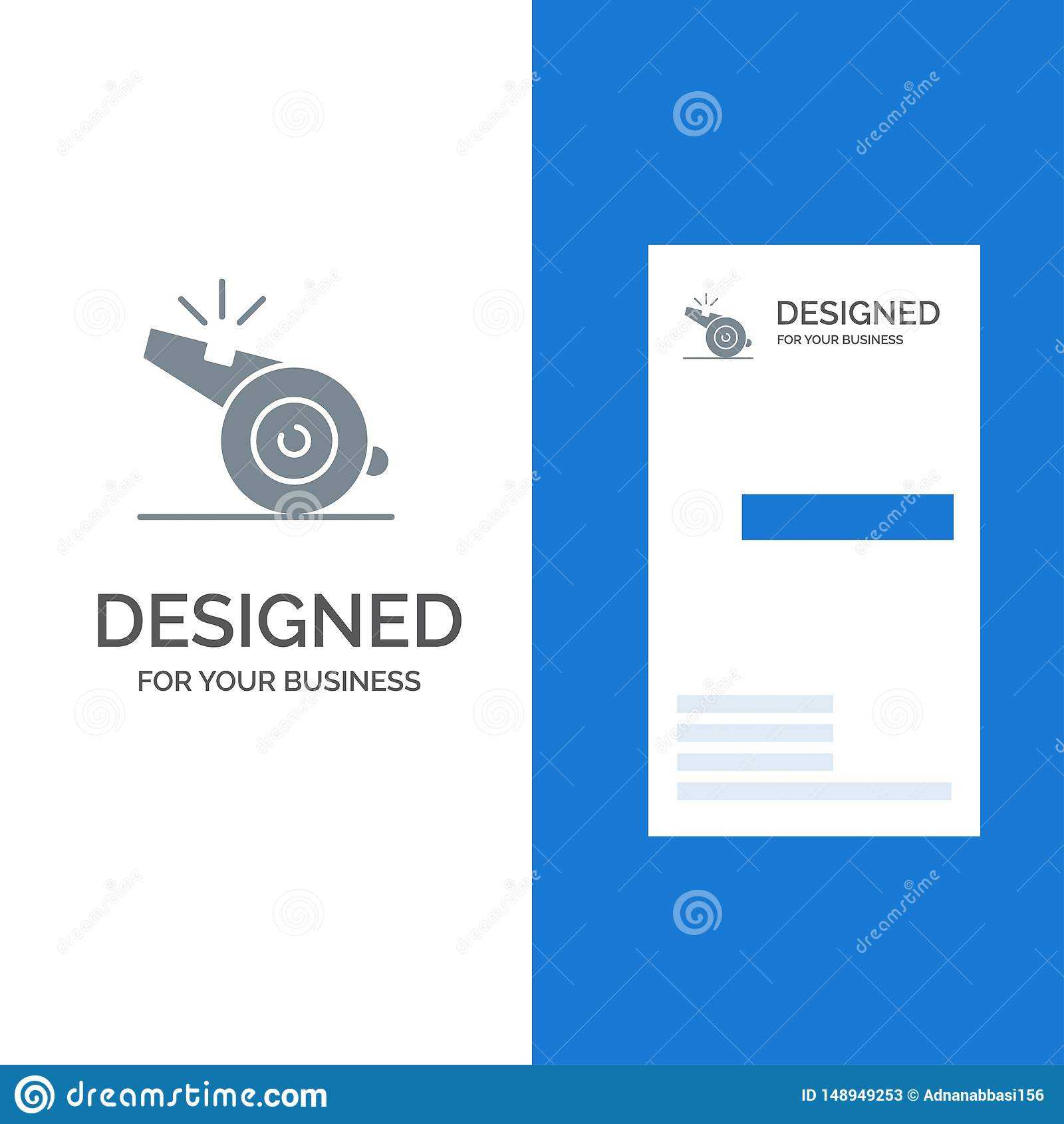 Coach, Referee, Sport, Whistle Grey Logo Design And Business Regarding Soccer Referee Game Card Template