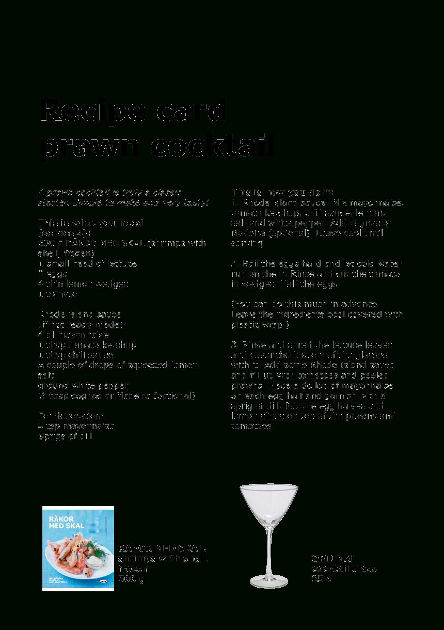 Cocktail Recipe Card Template | Templates At Within Restaurant Recipe Card Template
