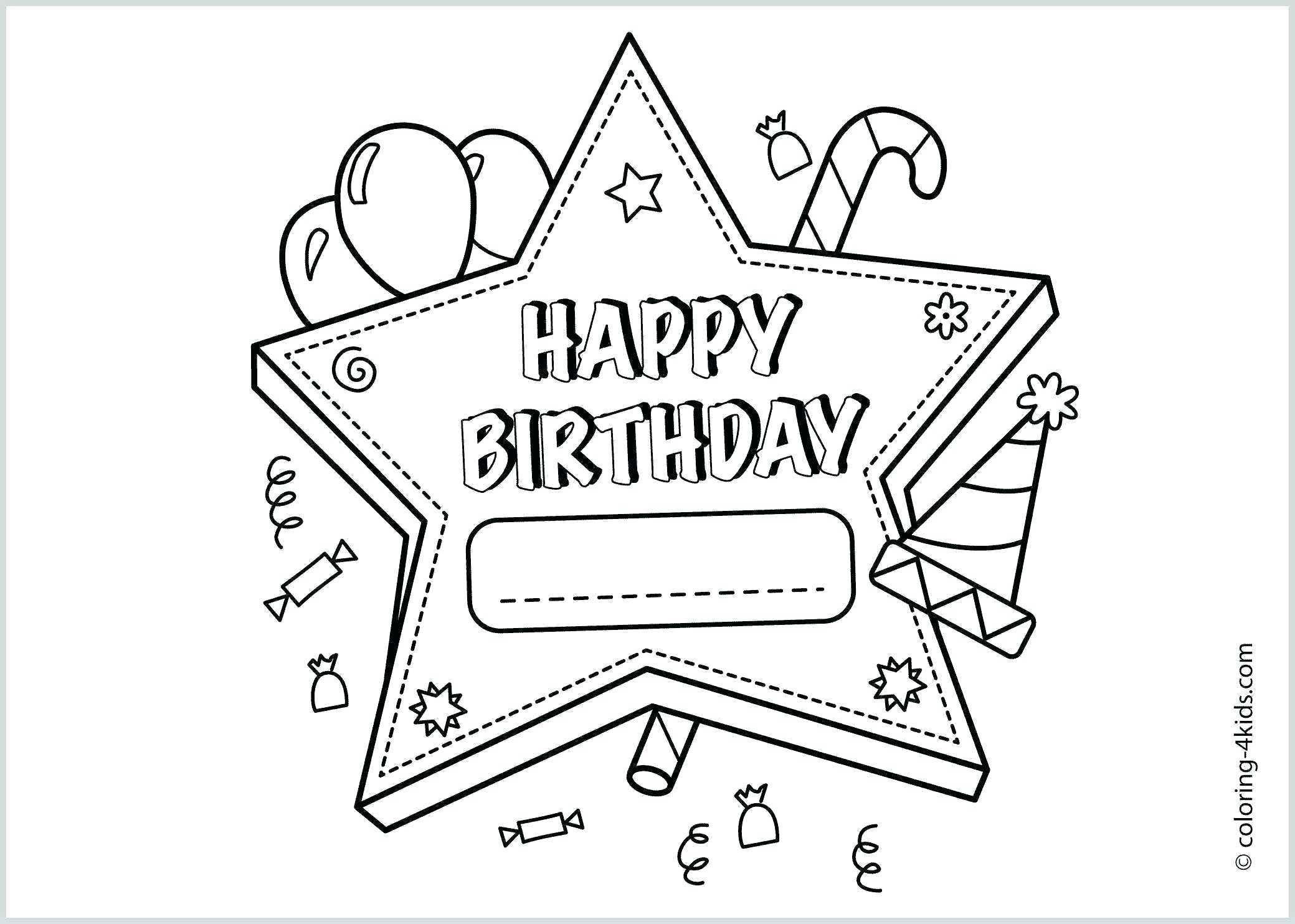 Coloring Pages : Coloring Printable Birthday Amazing Card Pertaining To Template For Cards To Print Free