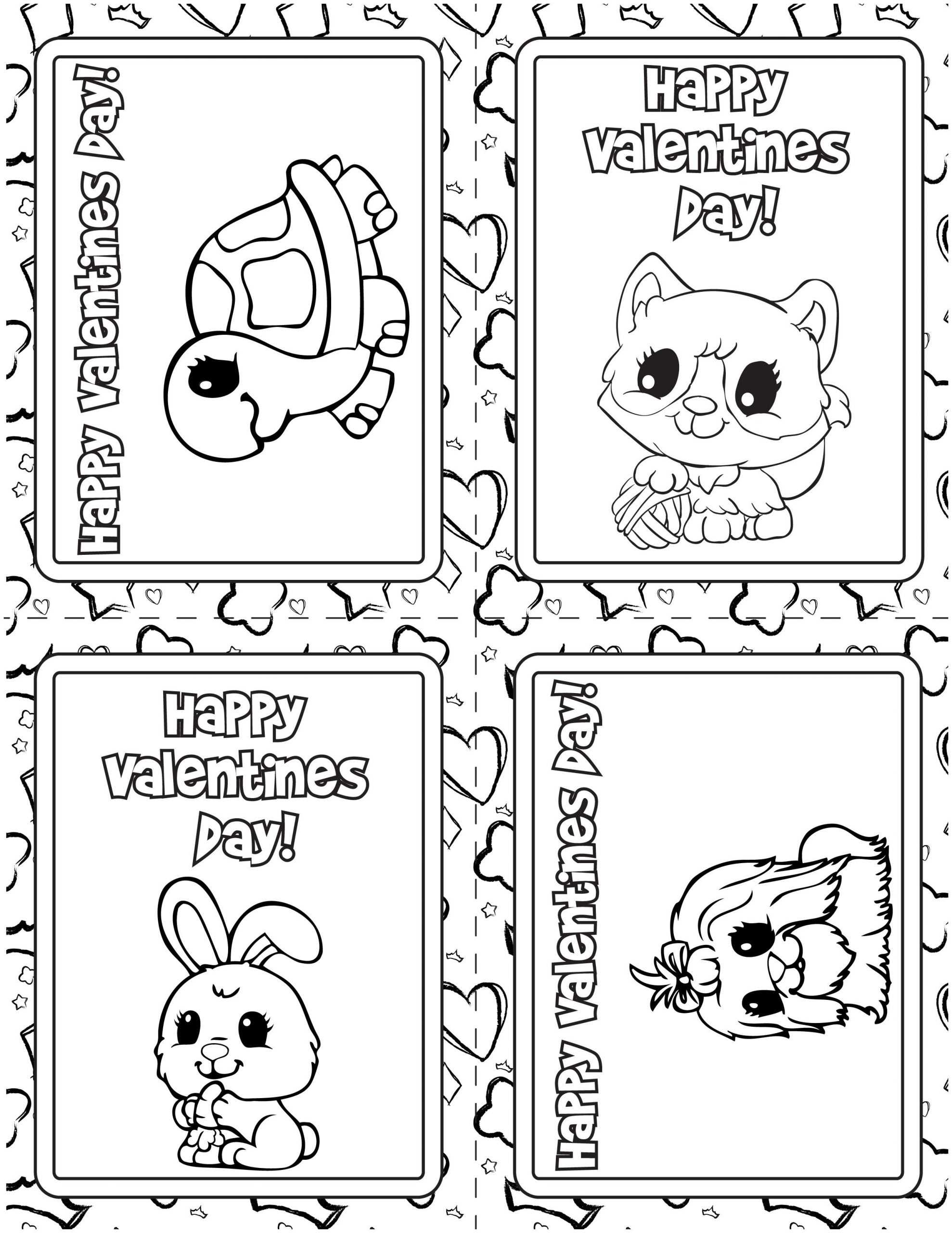 Coloring Pages : Coloringges Astonishing Valentines Day Inside Valentine Card Template For Kids