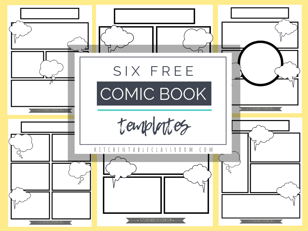 Comic Book Templates – Free Printable Pages – The Kitchen Pertaining To 52 Reasons Why I Love You Cards Templates Free