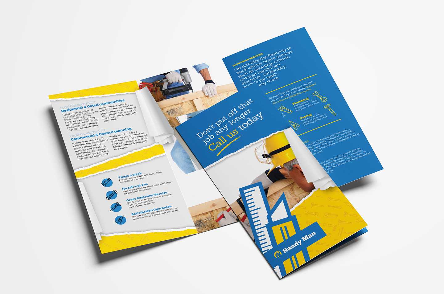 Commercial Cleaning Brochure Templates - Dalep.midnightpig.co Within Commercial Cleaning Brochure Templates