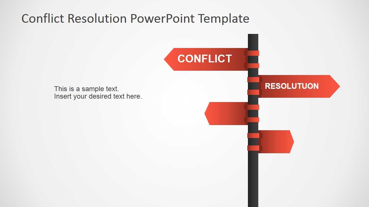 Conflict Resolution Powerpoint Template Within Powerpoint Template Resolution