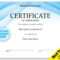 Contemporary Certificate Of Completion Template Digital Download Within Word Template Certificate Of Achievement
