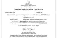 Continuing Education Certificate Template - Falep.midnightpig.co regarding Continuing Education Certificate Template