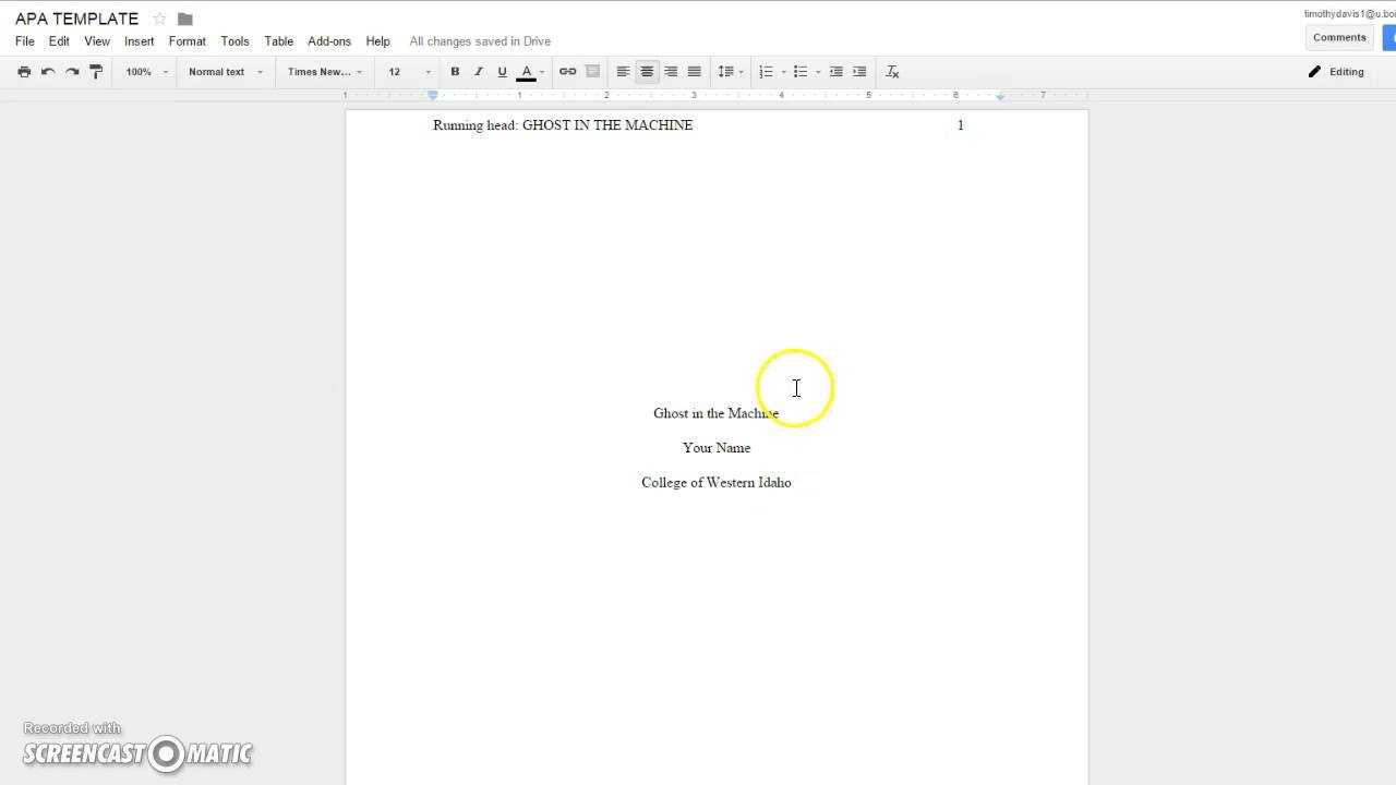 Cover Page Template Google Docs | Asouthernbellein Within Index Card Template Google Docs