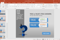 Create A Quiz In Powerpoint With Quiz Tabs Powerpoint Template pertaining to Quiz Show Template Powerpoint