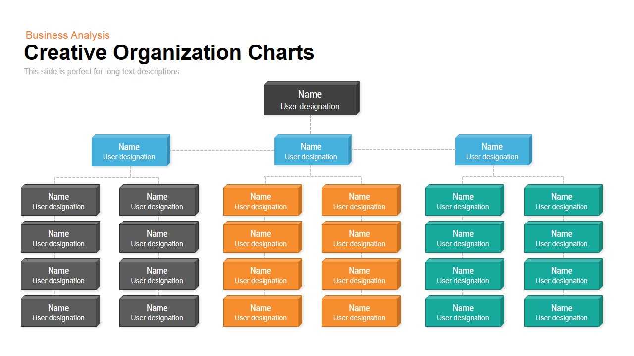 Creative Organization Chart Template For Powerpoint And Intended For Microsoft Powerpoint Org Chart Template