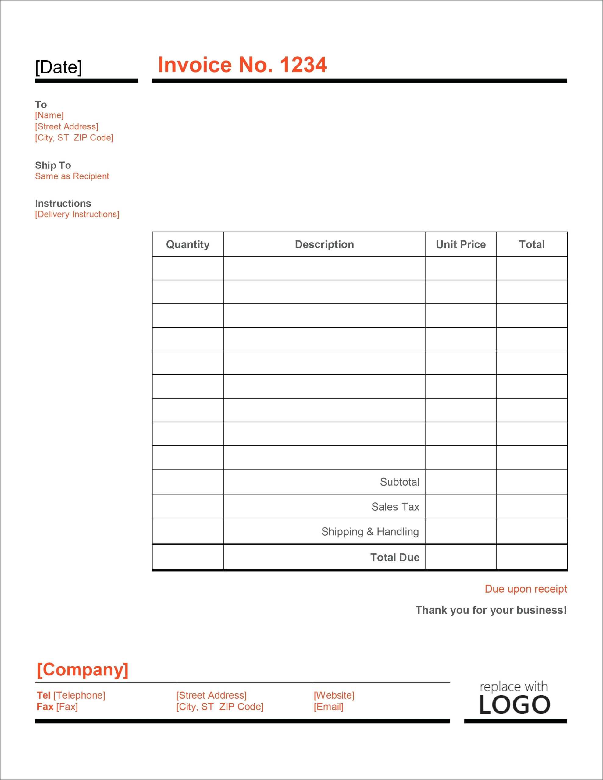 Credit Card Receipt Template Word – Vmarques Regarding Credit Card Receipt Template