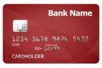 Credit Card Template | Psdgraphics with regard to Credit Card Template For Kids