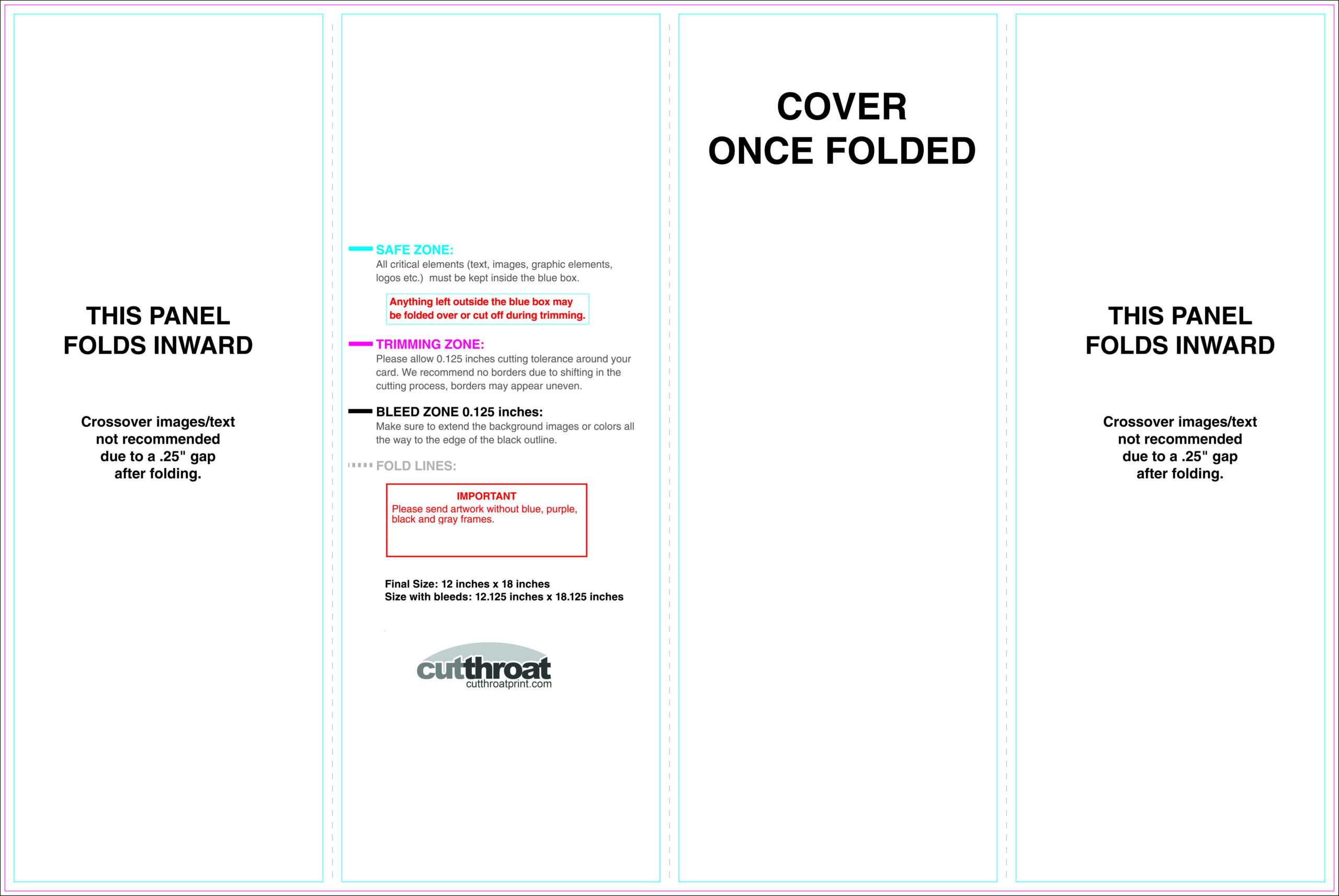 Cutthroat Printcustom Brochure Printing Within 11X17 Brochure Template